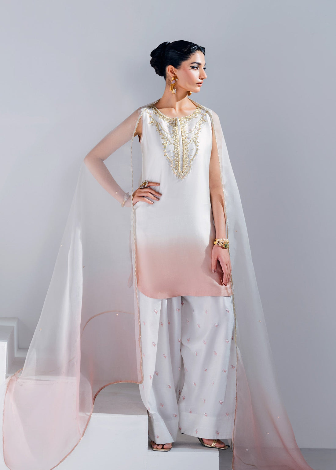 Mahum Asad | The Remix Edit | Flute by Mahum Asad - Designer Dress - Type: Ladies Clothes - Available at Sana Yasir - 100% Original