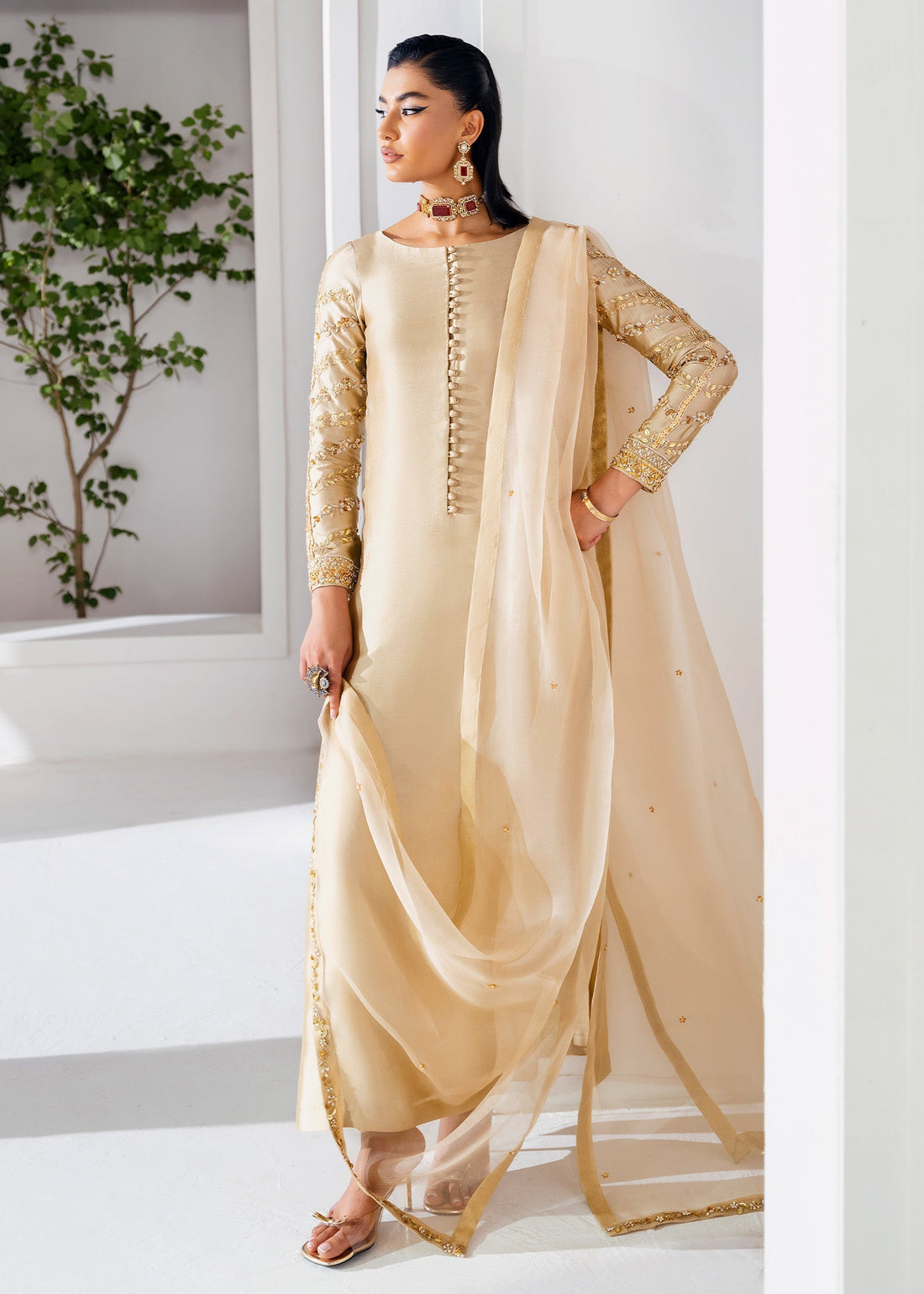 Mahum Asad | The Remix Edit | Jazz by Mahum Asad - Designer Dress - Type: Ladies Clothes - Available at Sana Yasir - 100% Original