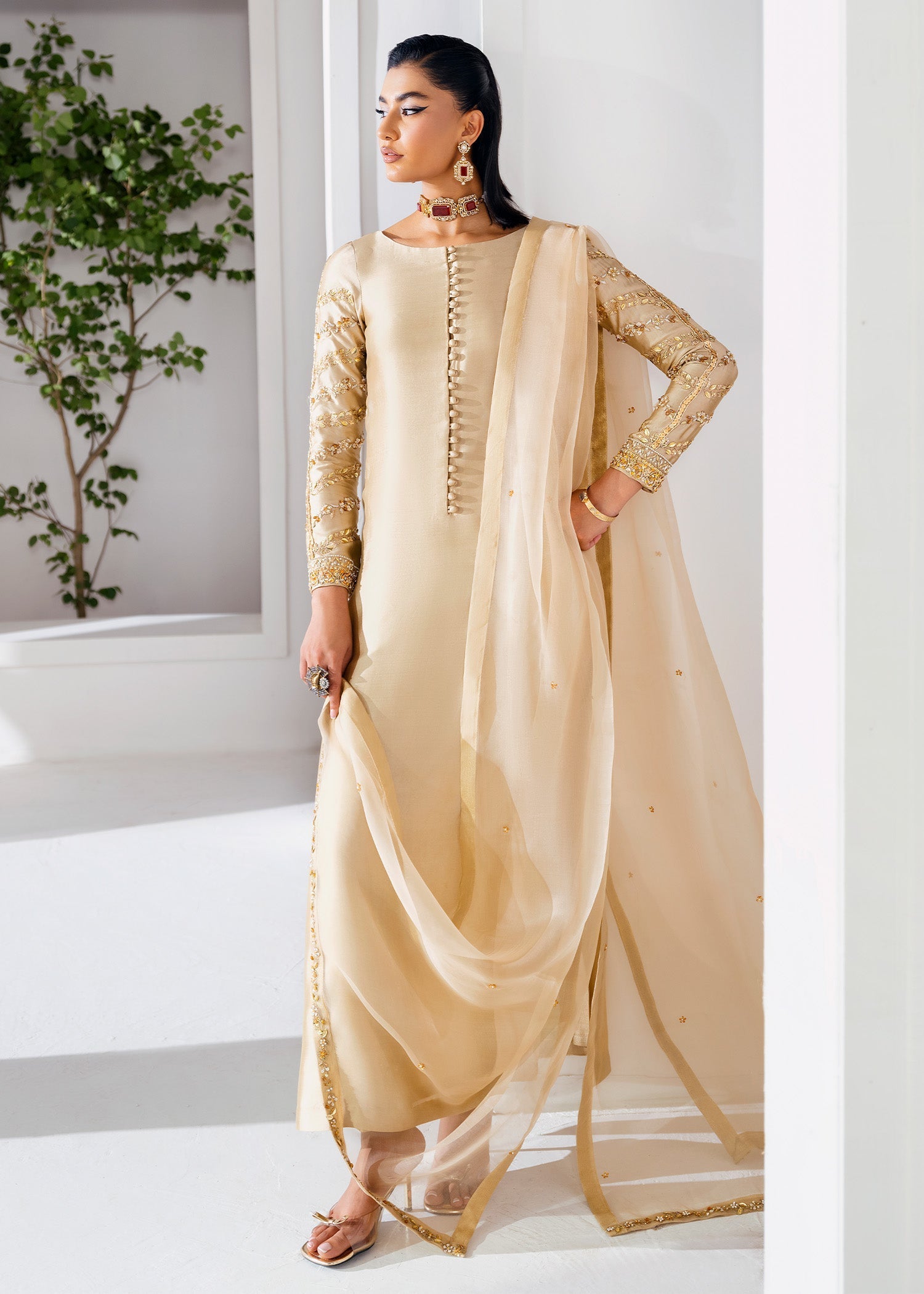 Mahum Asad | The Remix Edit | Jazz by Mahum Asad - Designer Dress - Type: Ladies Clothes - Available at Sana Yasir - 100% Original