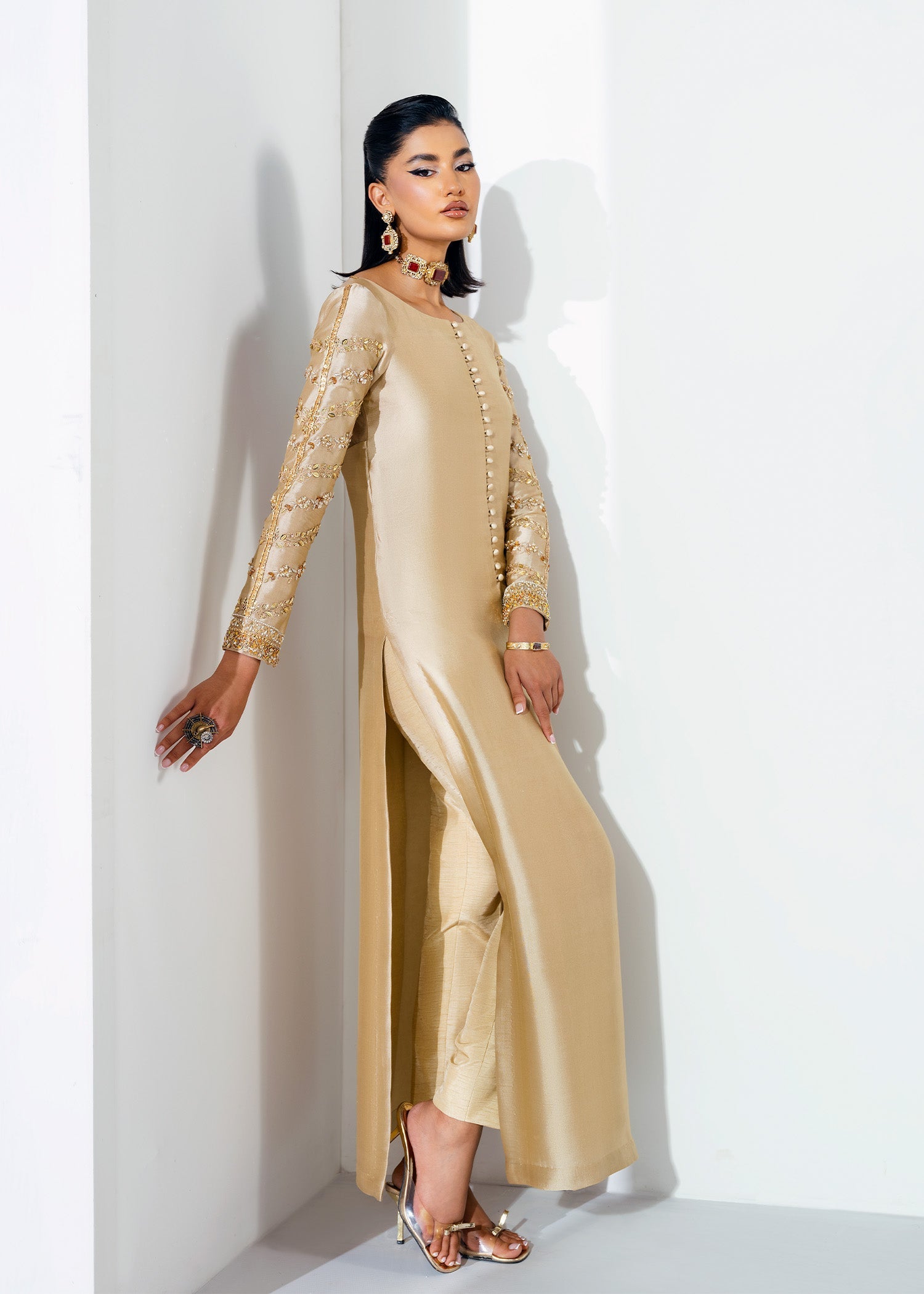 Mahum Asad | The Remix Edit | Jazz by Mahum Asad - Designer Dress - Type: Ladies Clothes - Available at Sana Yasir - 100% Original