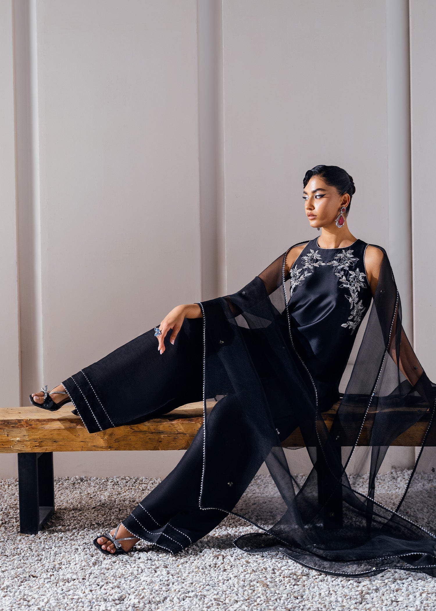 Mahum Asad | The Remix Edit | Rock by Mahum Asad - Designer Dress - Type: Ladies Clothes - Available at Sana Yasir - 100% Original