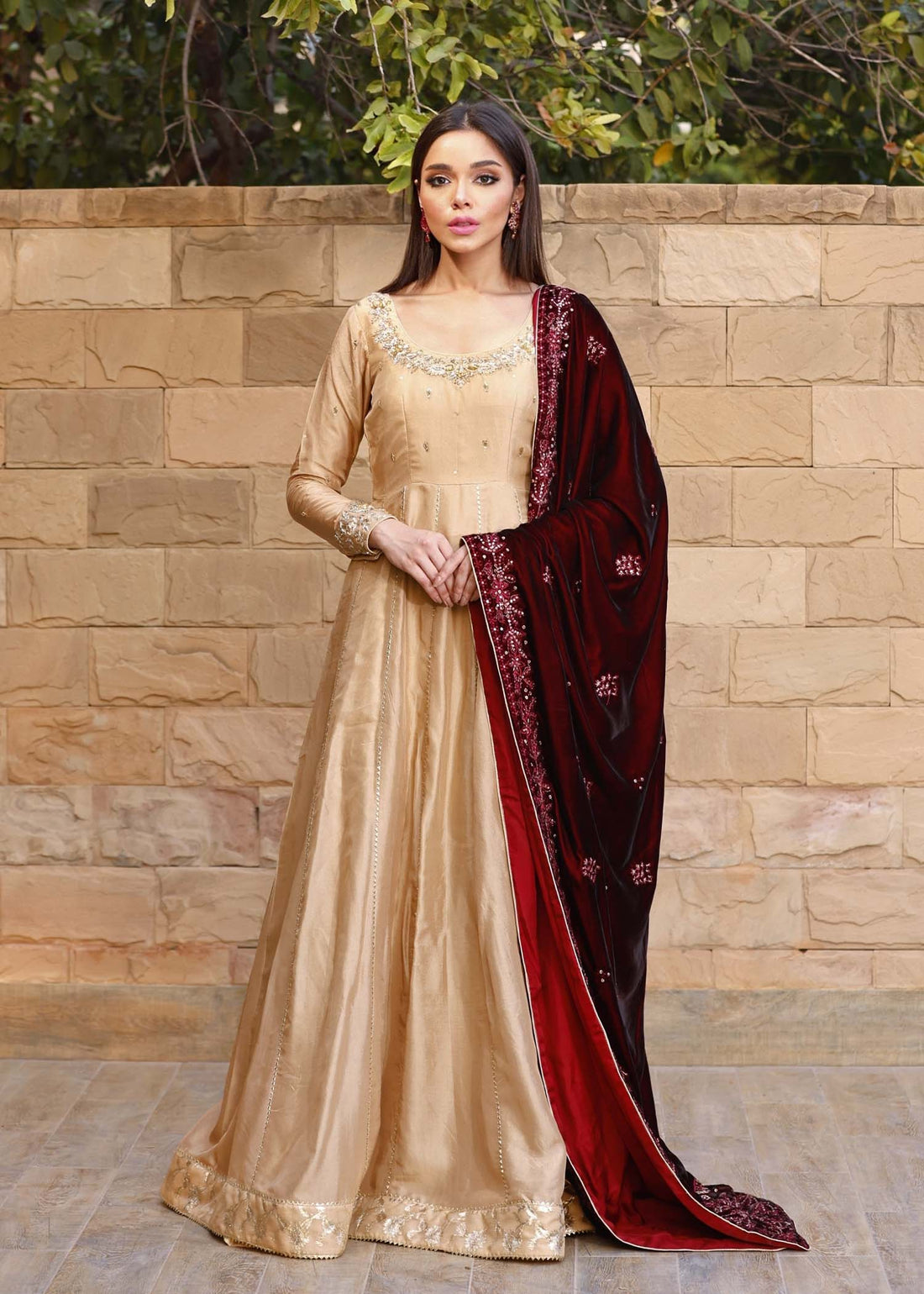 Mahum Asad | Winter Edit | REEM by Mahum Asad - Designer Dress - Type: Ladies Clothes - Available at Sana Yasir - 100% Original