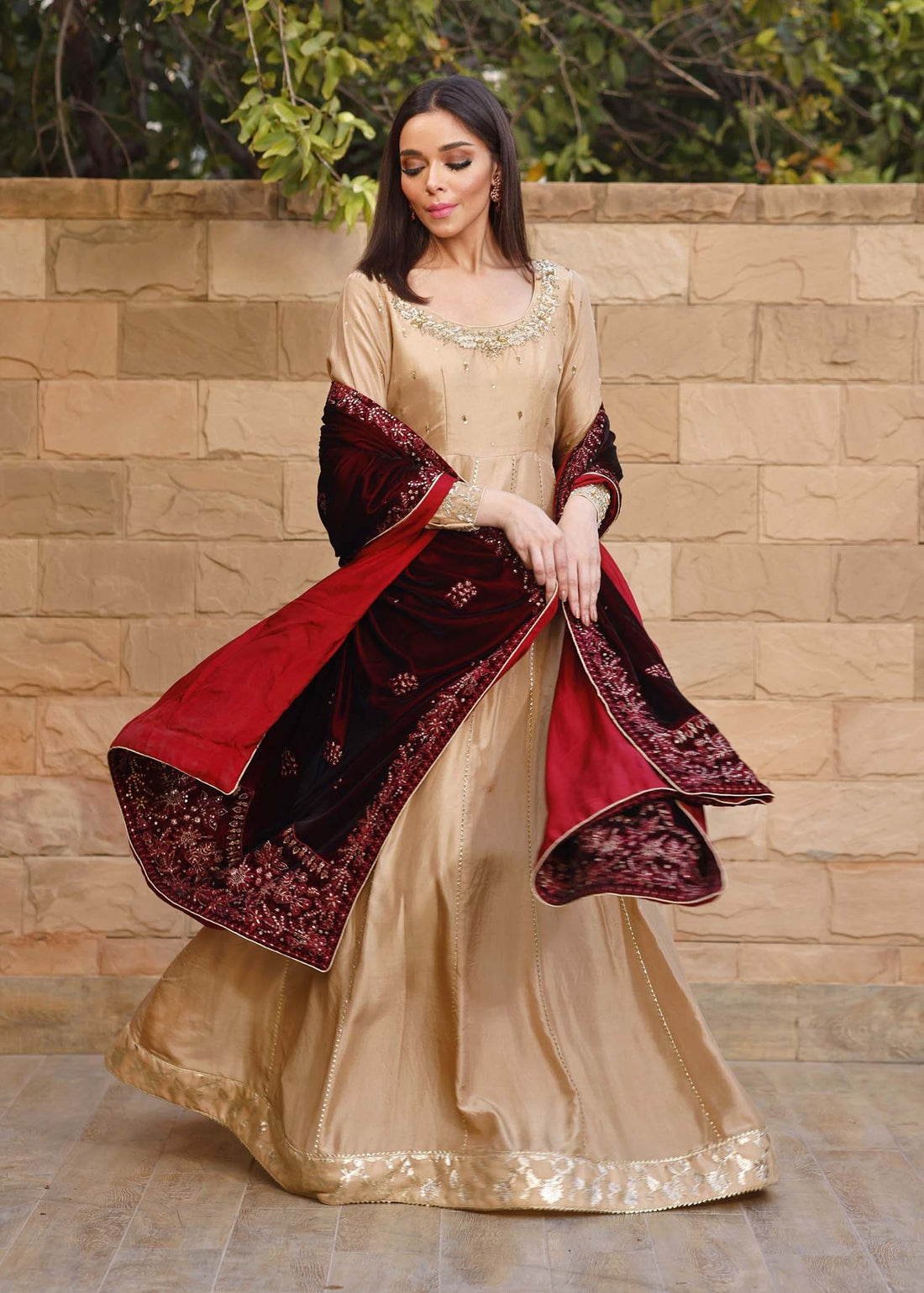 Mahum Asad | Winter Edit | REEM by Mahum Asad - Designer Dress - Type: Ladies Clothes - Available at Sana Yasir - 100% Original