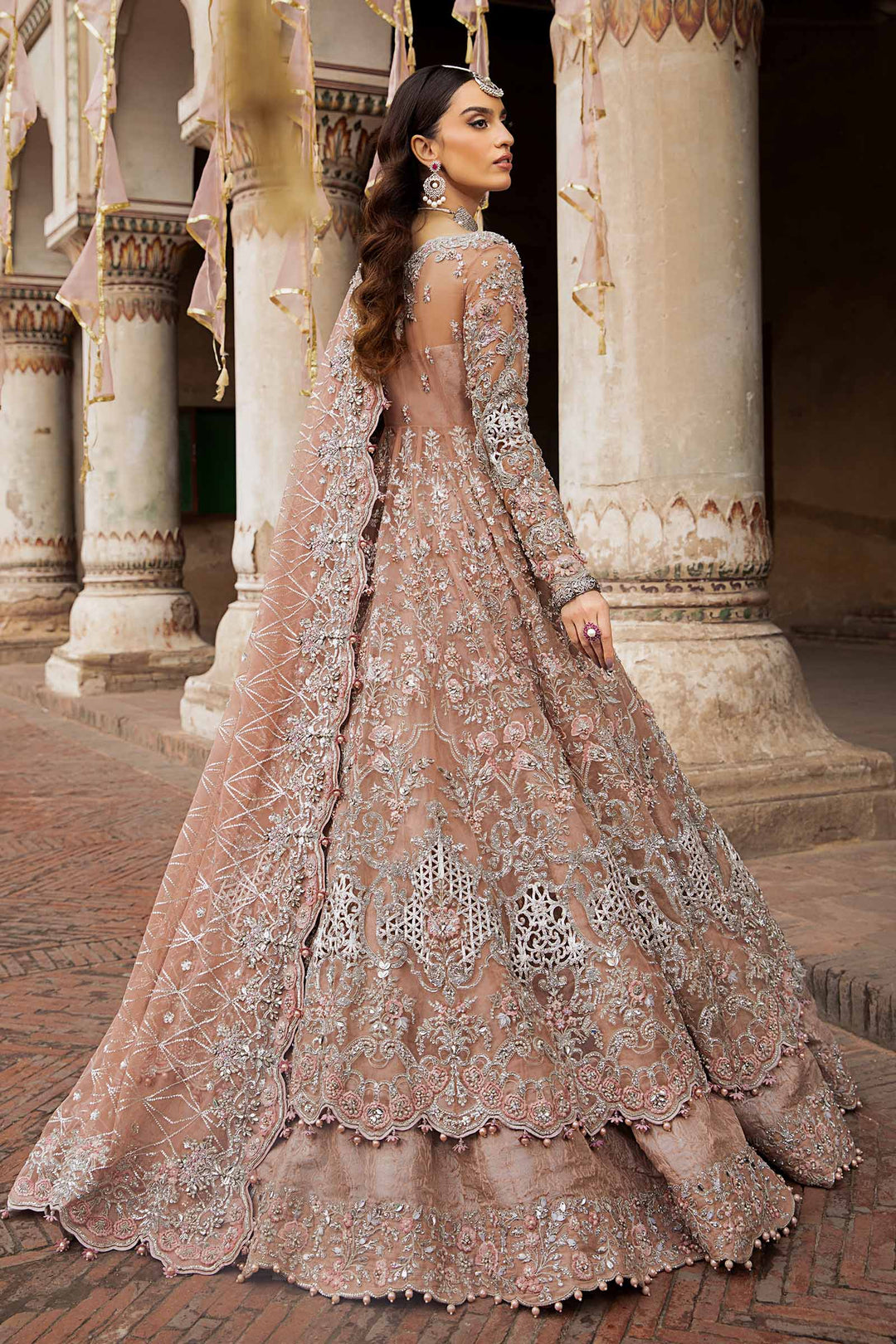 Maria B | Bridal Couture | Diyora by Maria B - Designer Dress - Type: Ladies Clothes - Available at Sana Yasir - 100% Original
