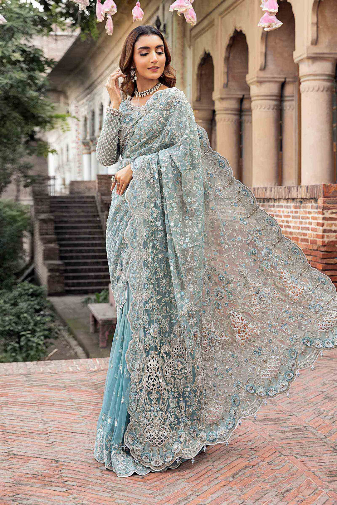 Maria B | Bridal Couture | Mabel by Maria B - Designer Dress - Type: Ladies Clothes - Available at Sana Yasir - 100% Original