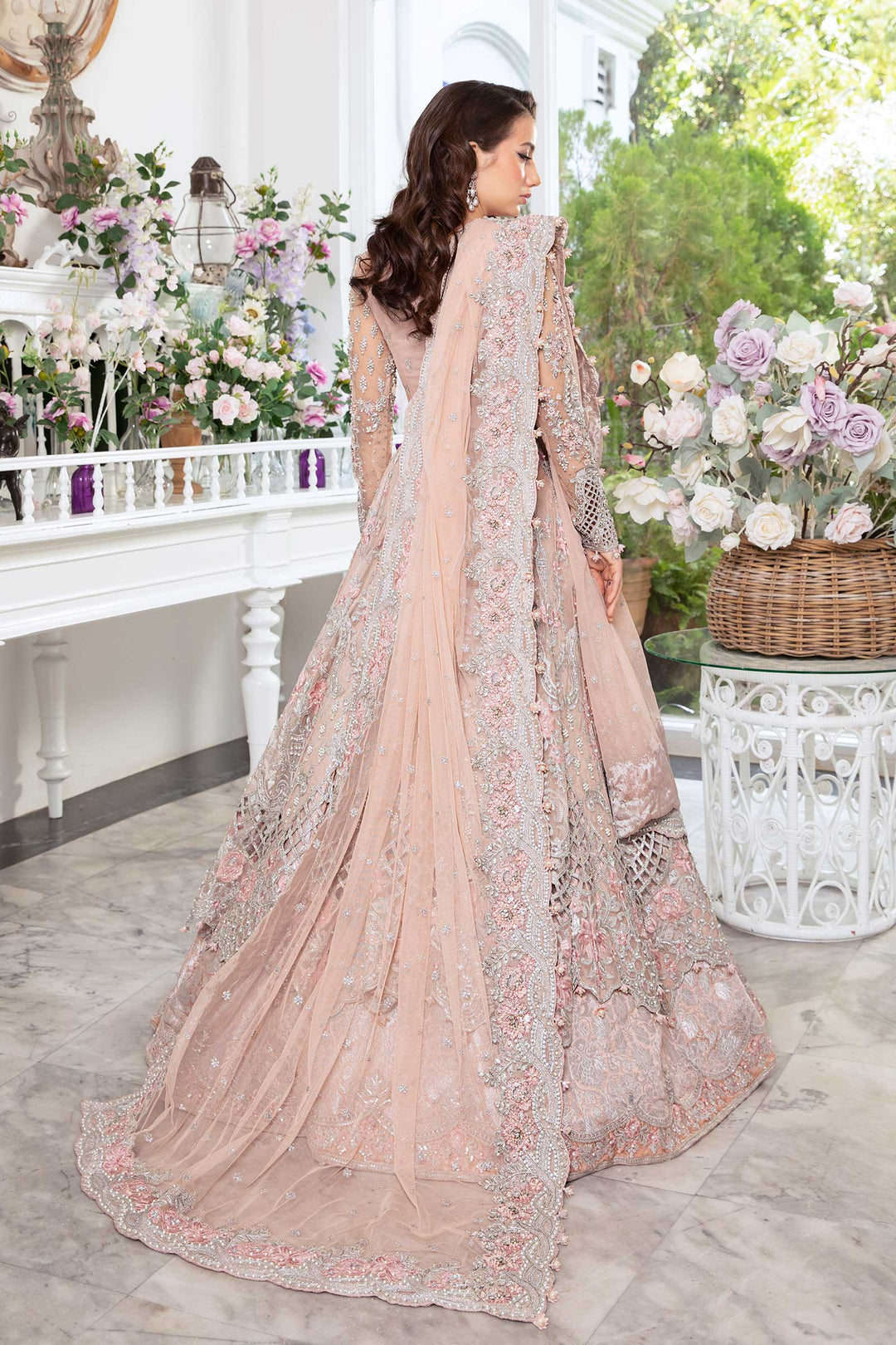 Maria B | Bridal Couture | Nyra by Maria B - Designer Dress - Type: Ladies Clothes - Available at Sana Yasir - 100% Original