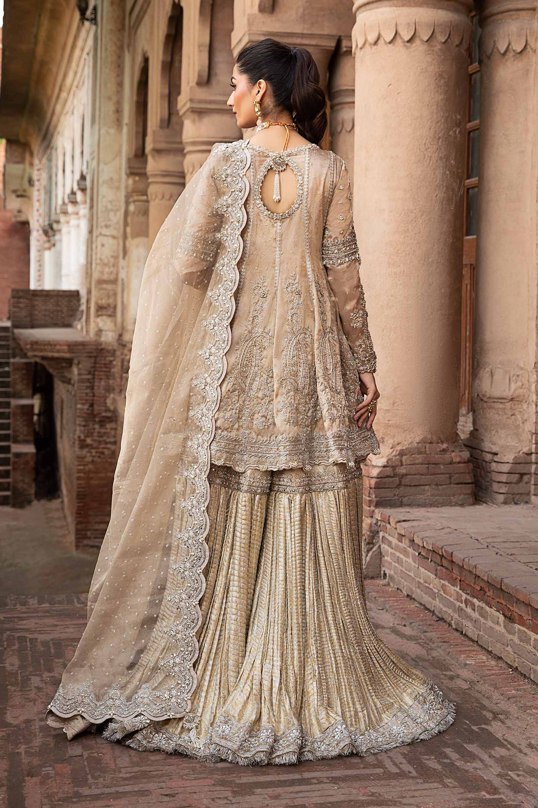 Maria B | Bridal Couture | Oriana by Maria B - Designer Dress - Type: Ladies Clothes - Available at Sana Yasir - 100% Original