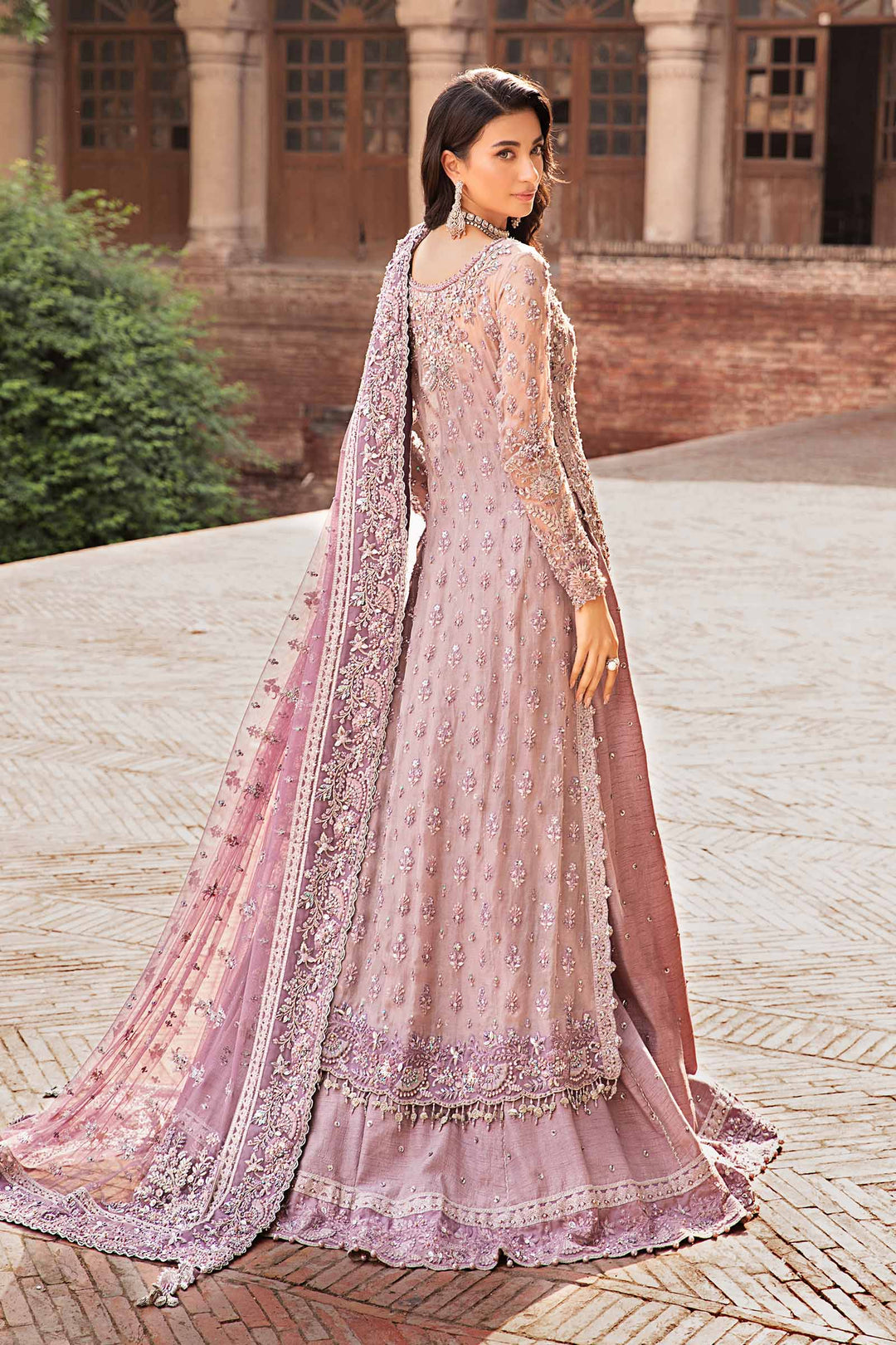 Maria B | Bridal Couture | Pinar by Maria B - Designer Dress - Type: Ladies Clothes - Available at Sana Yasir - 100% Original