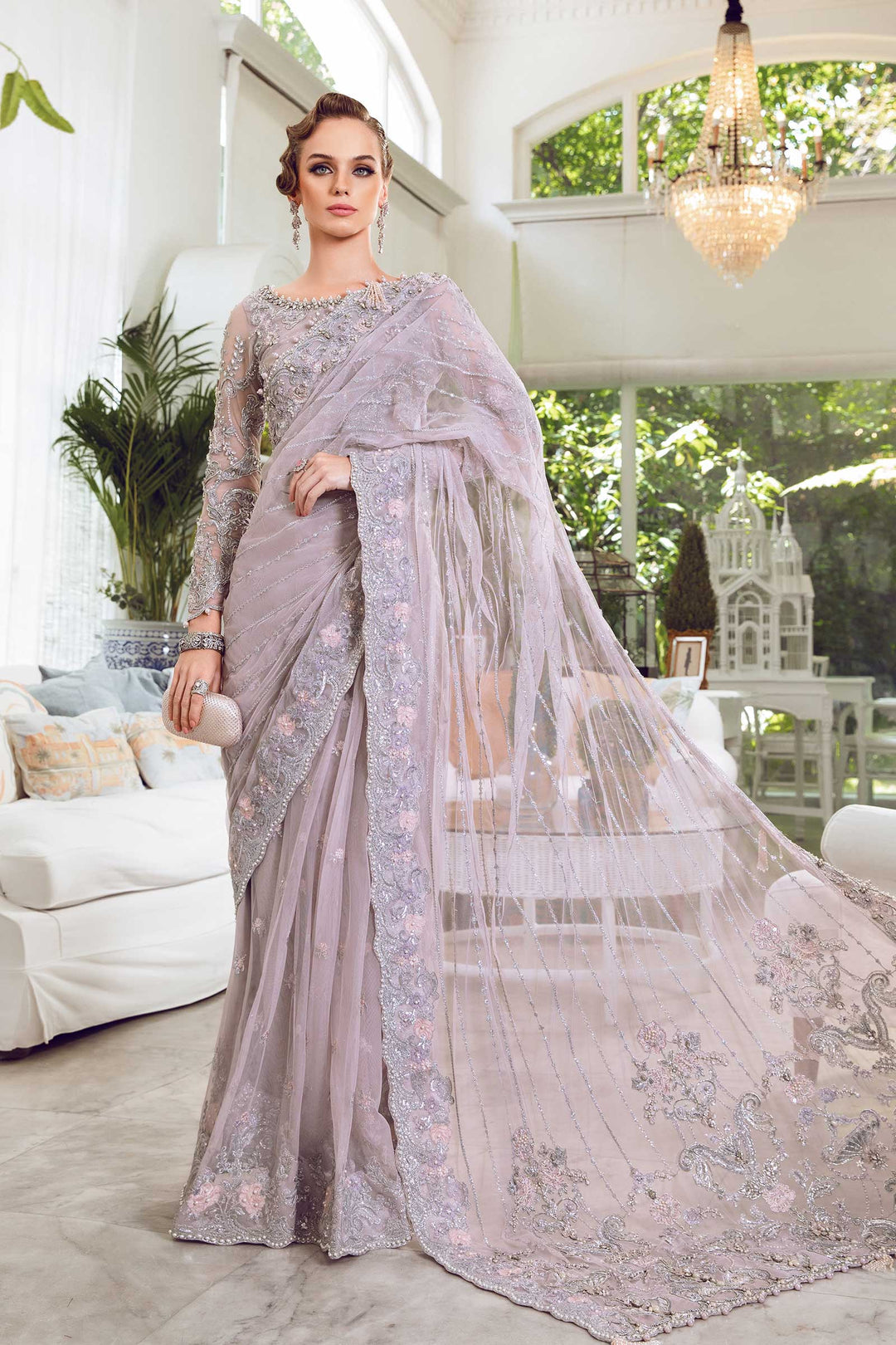 Maria B | Bridal Couture | Rozanne by Maria B - Designer Dress - Type: Ladies Clothes - Available at Sana Yasir - 100% Original