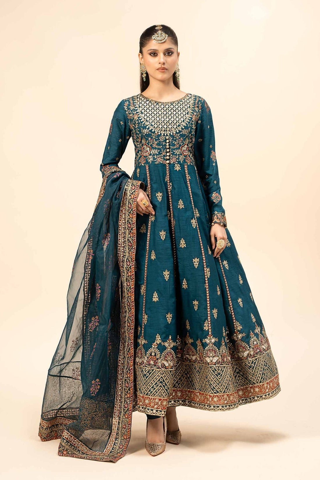 Maria B | Formal Wears | SF-W24-65 by Maria B - Designer Dress - Type: Ladies Clothes - Available at Sana Yasir - 100% Original