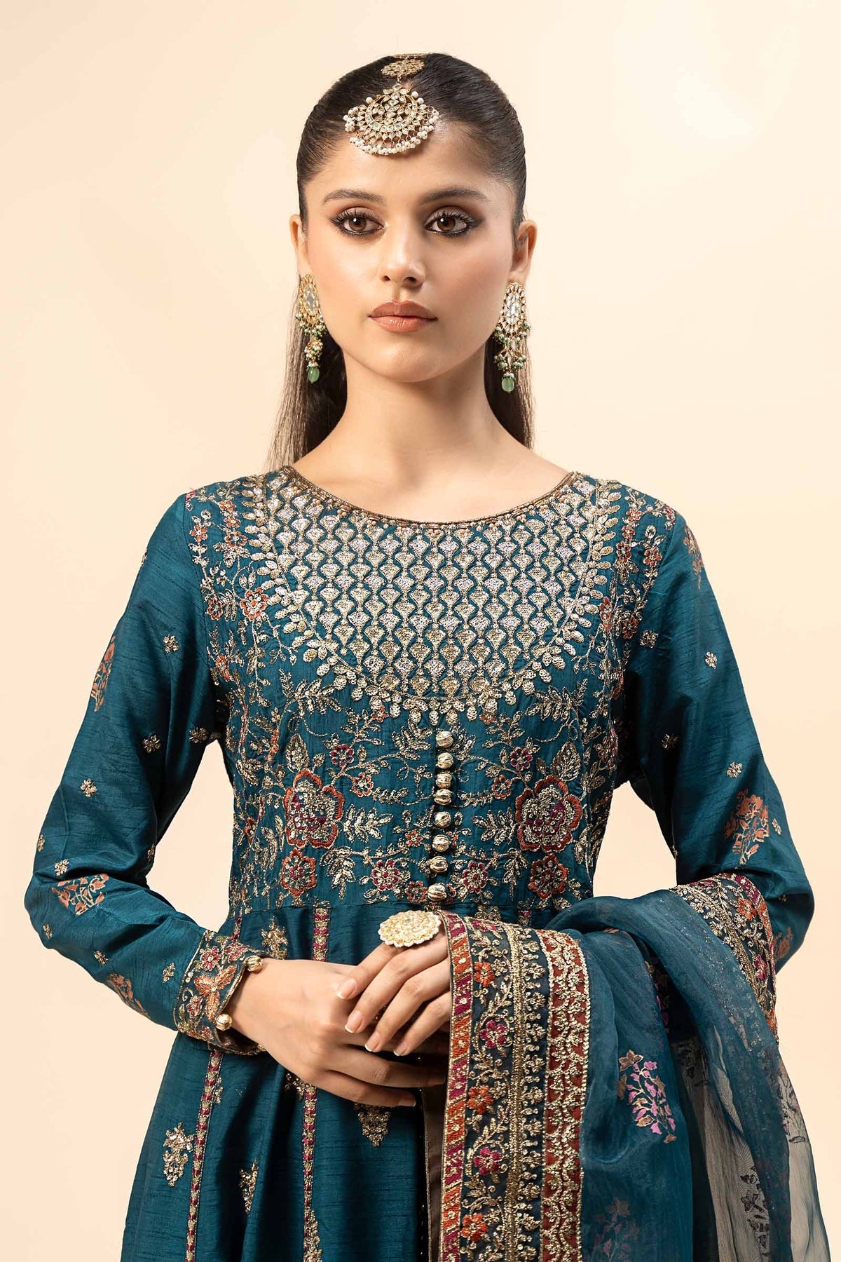 Maria B | Formal Wears | SF-W24-65 by Maria B - Designer Dress - Type: Ladies Clothes - Available at Sana Yasir - 100% Original