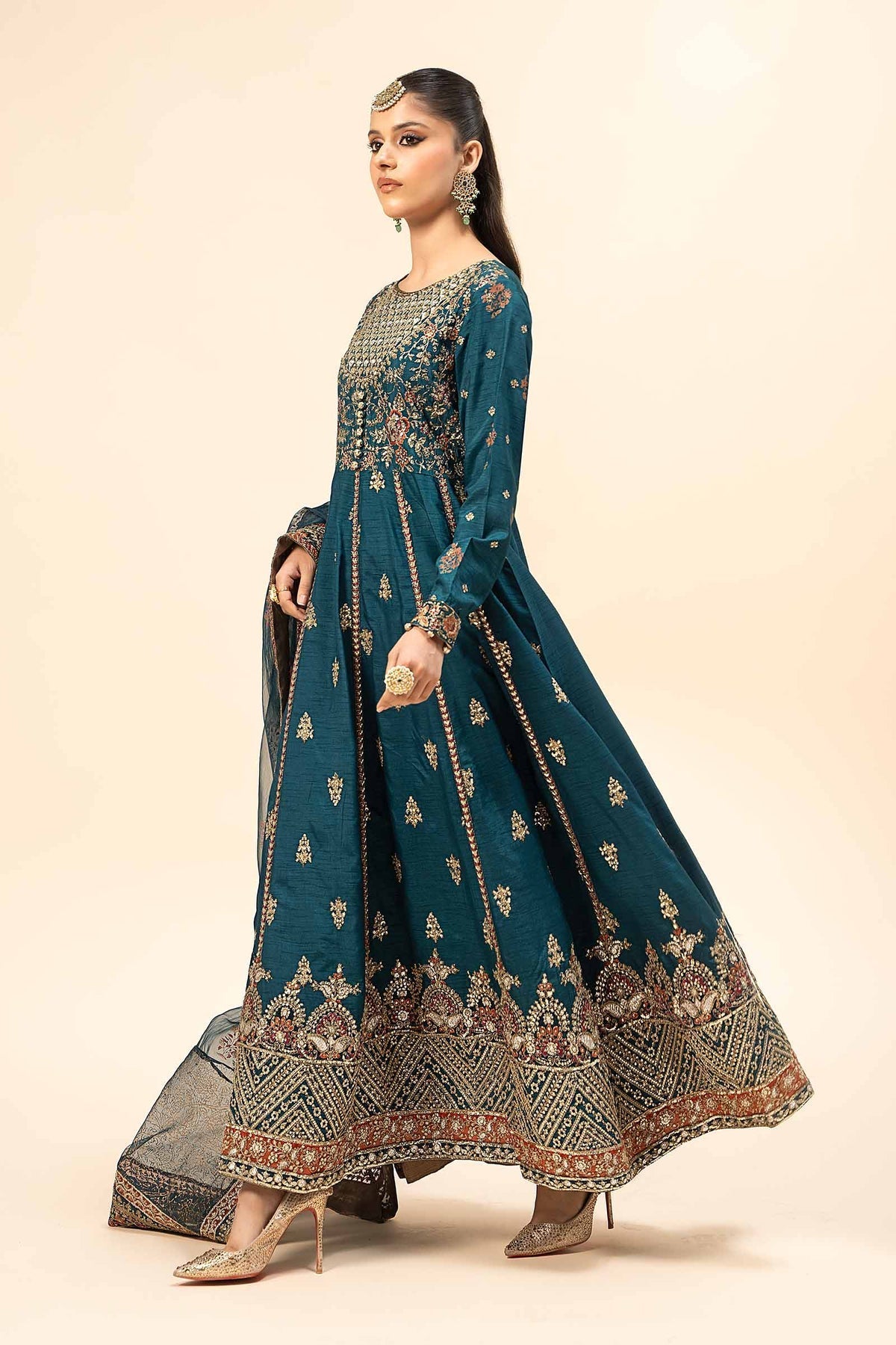 Maria B | Formal Wears | SF-W24-65 by Maria B - Designer Dress - Type: Ladies Clothes - Available at Sana Yasir - 100% Original