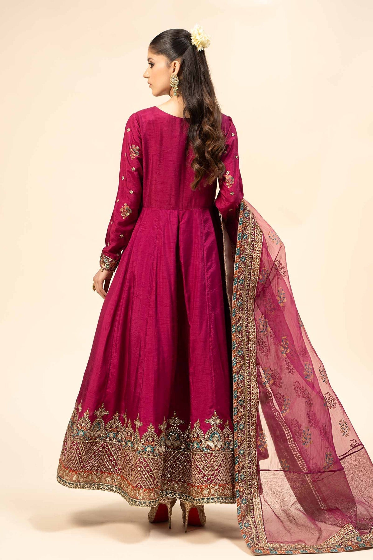 Maria B | Formal Wears | SF-W24-66 by Maria B - Designer Dress - Type: Ladies Clothes - Available at Sana Yasir - 100% Original