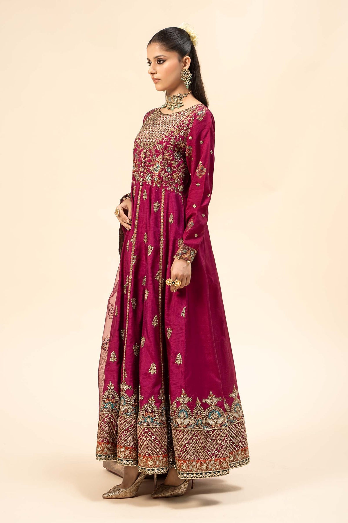 Maria B | Formal Wears | SF-W24-66 by Maria B - Designer Dress - Type: Ladies Clothes - Available at Sana Yasir - 100% Original