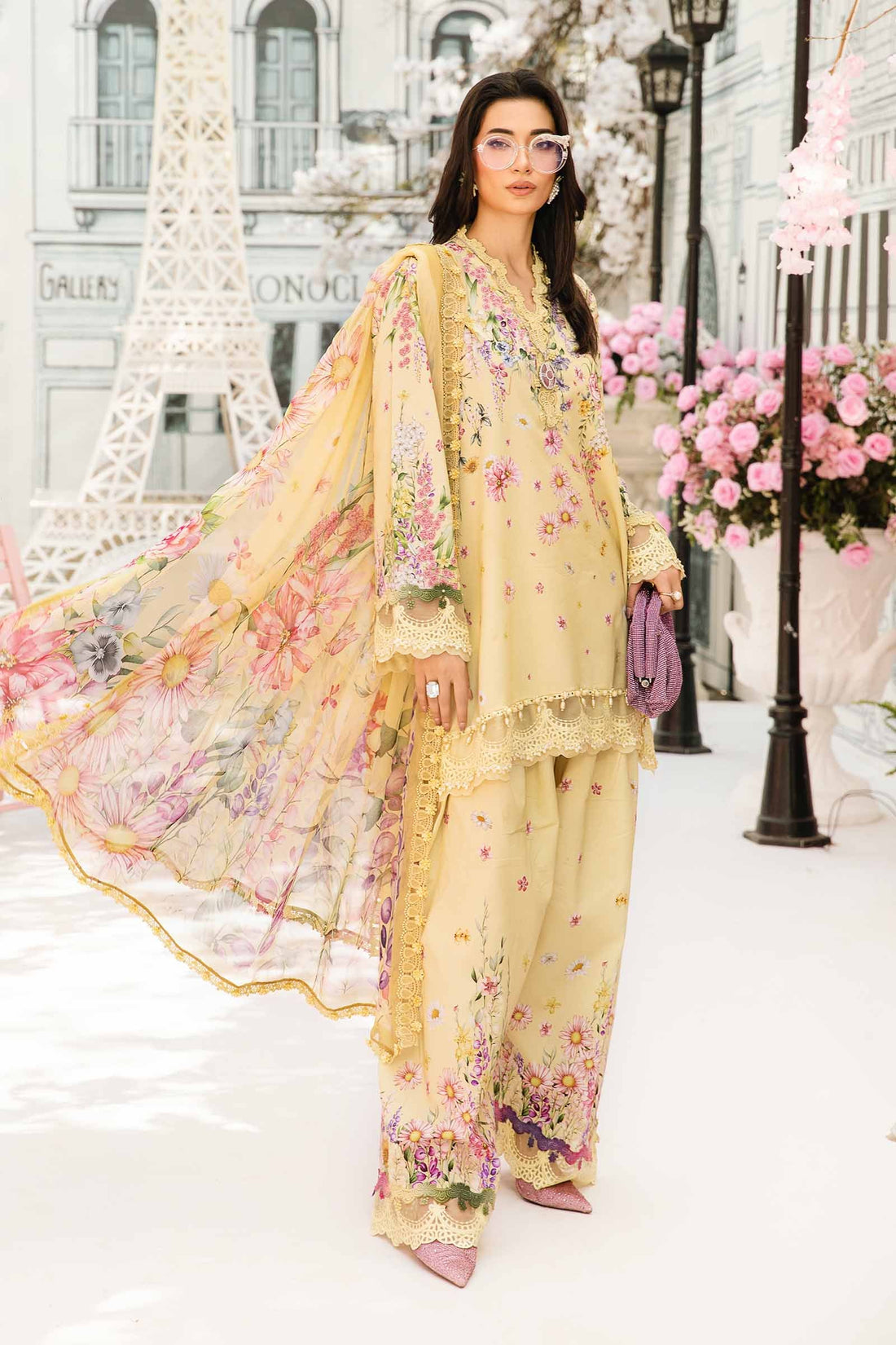 Maria B | M Prints Summer 25 | MPT-2603-A by Maria B - Designer Dress - Type: Ladies Clothes - Available at Sana Yasir - 100% Original