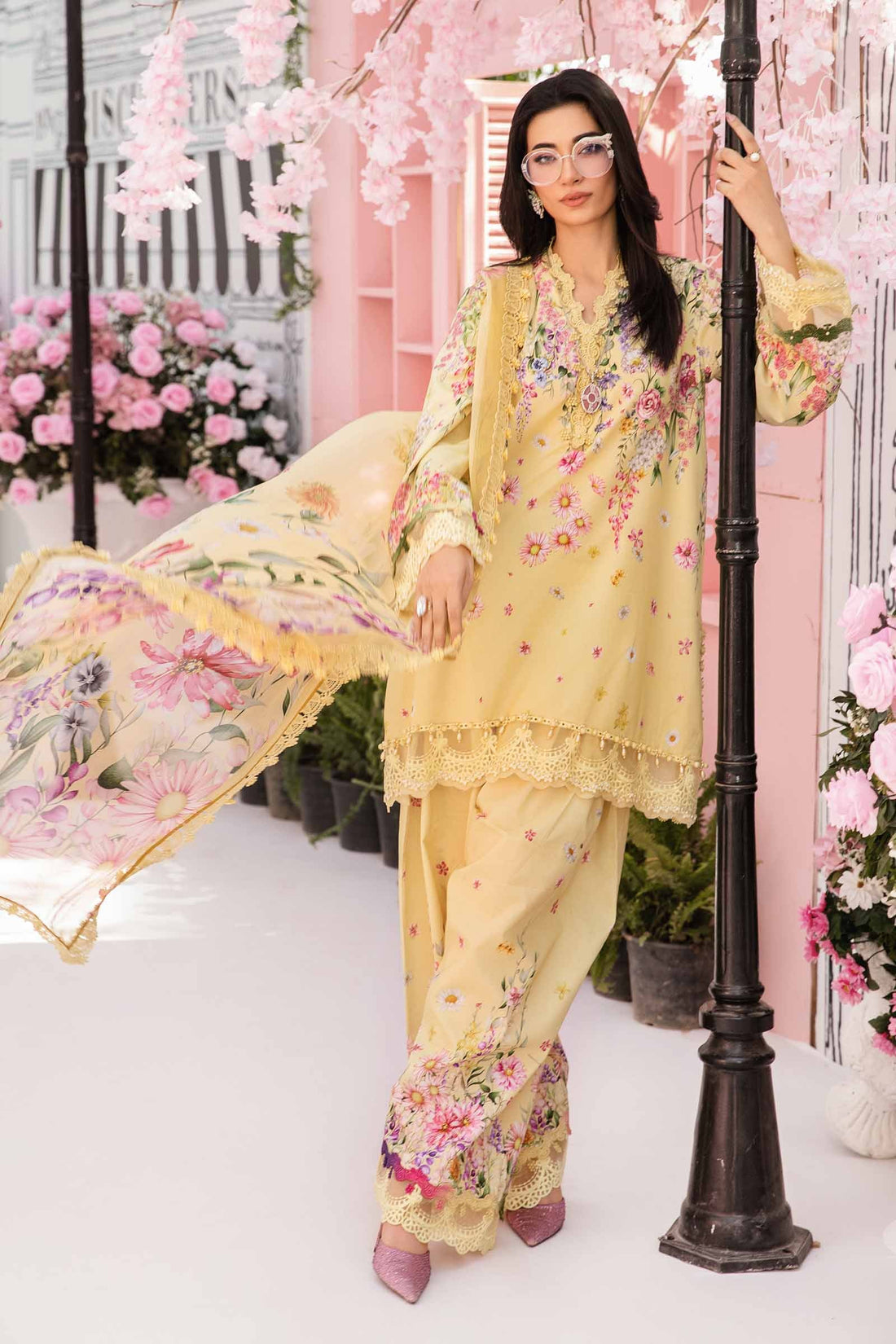 Maria B | M Prints Summer 25 | MPT-2603-A by Maria B - Designer Dress - Type: Ladies Clothes - Available at Sana Yasir - 100% Original