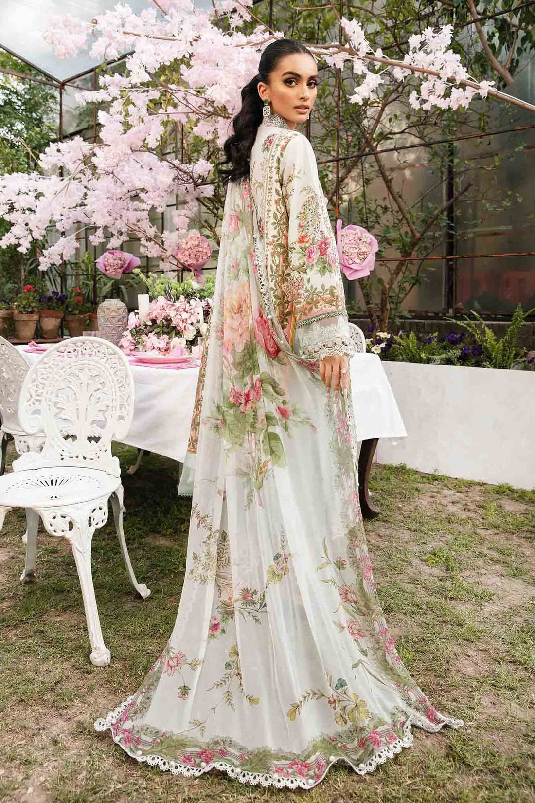Maria B | M Prints Summer 25 | MPT-2605-B by Maria B - Designer Dress - Type: Ladies Clothes - Available at Sana Yasir - 100% Original