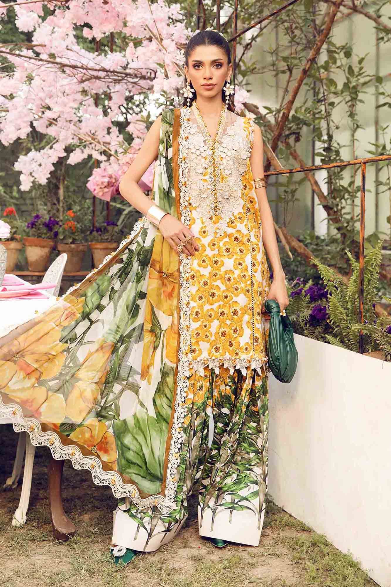 Maria B | M Prints Summer 25 | MPT-2606-A by Maria B - Designer Dress - Type: Ladies Clothes - Available at Sana Yasir - 100% Original