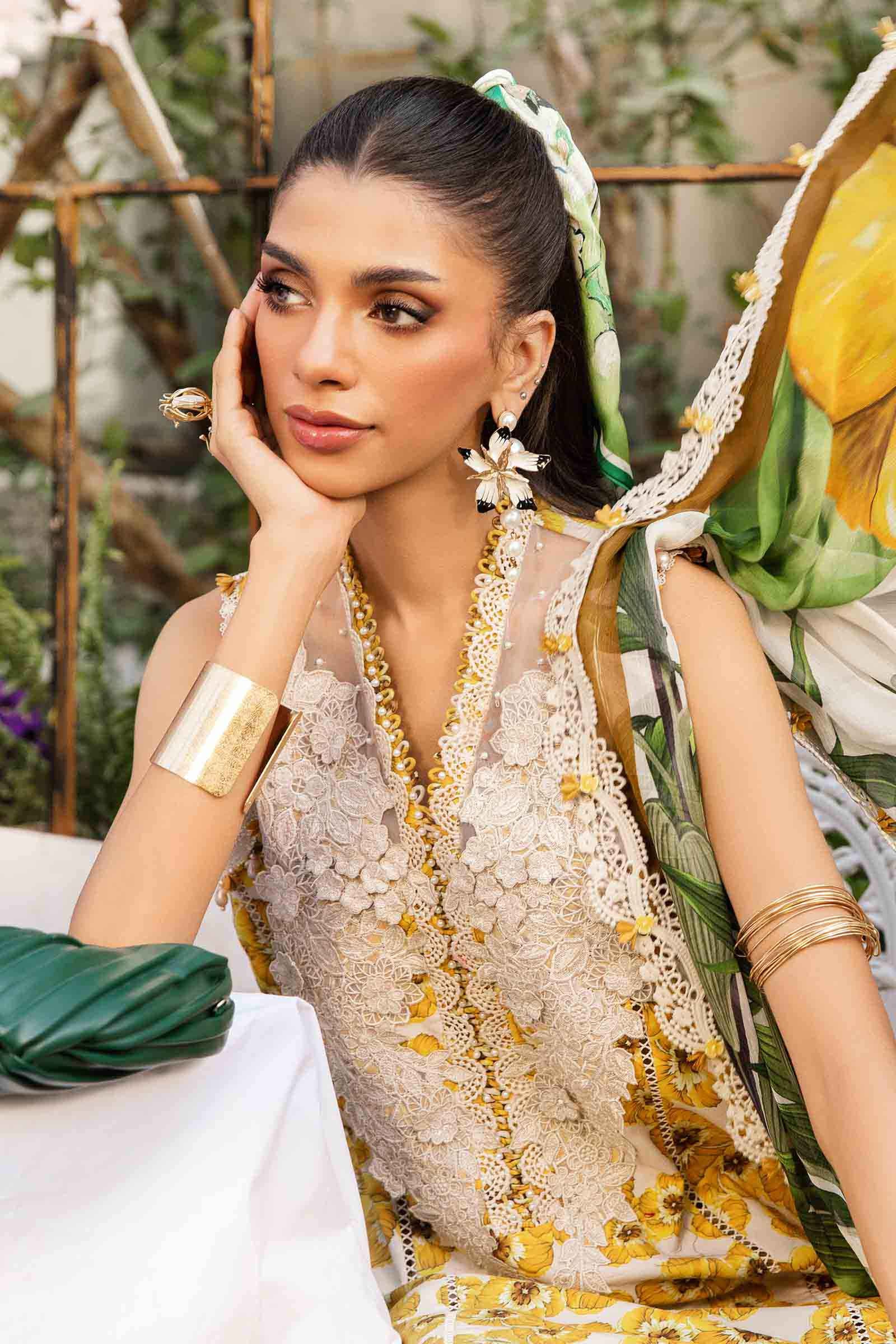 Maria B | M Prints Summer 25 | MPT-2606-A by Maria B - Designer Dress - Type: Ladies Clothes - Available at Sana Yasir - 100% Original