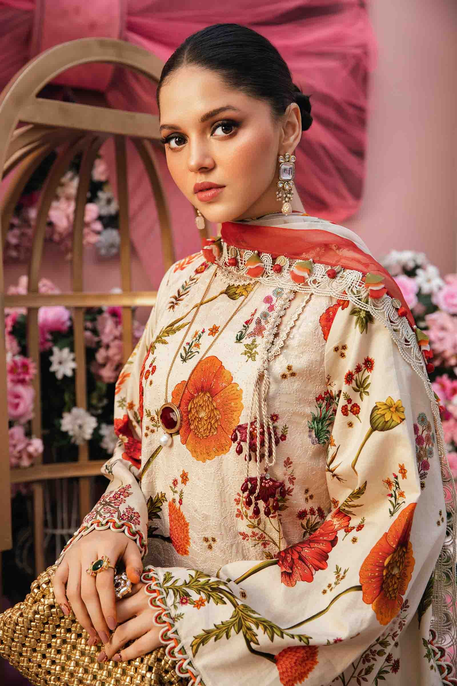 Maria B | M Prints Summer 25 | MPT-2607-A by Maria B - Designer Dress - Type: Ladies Clothes - Available at Sana Yasir - 100% Original