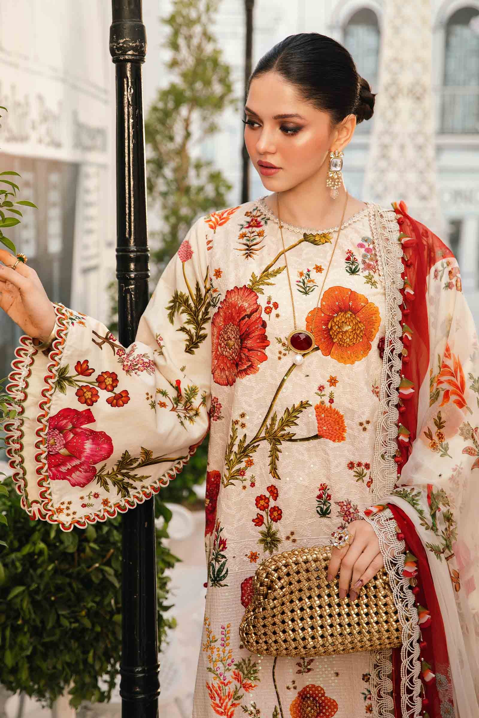 Maria B | M Prints Summer 25 | MPT-2607-A by Maria B - Designer Dress - Type: Ladies Clothes - Available at Sana Yasir - 100% Original
