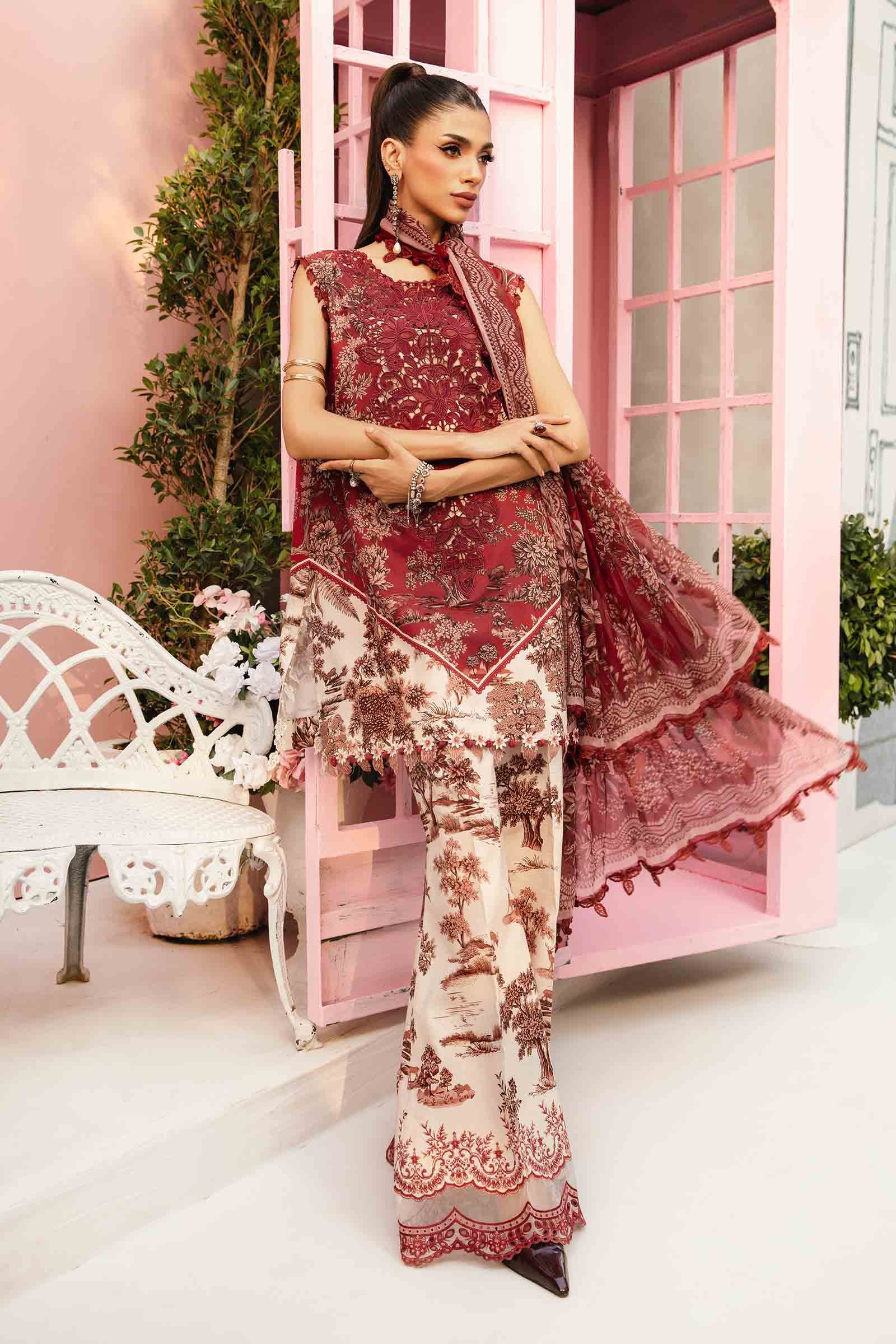 Maria B | M Prints Summer 25 | MPT-2608-A by Maria B - Designer Dress - Type: Ladies Clothes - Available at Sana Yasir - 100% Original