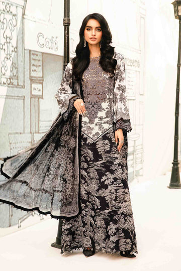 Maria B | M Prints Summer 25 | MPT-2608-B by Maria B - Designer Dress - Type: Ladies Clothes - Available at Sana Yasir - 100% Original