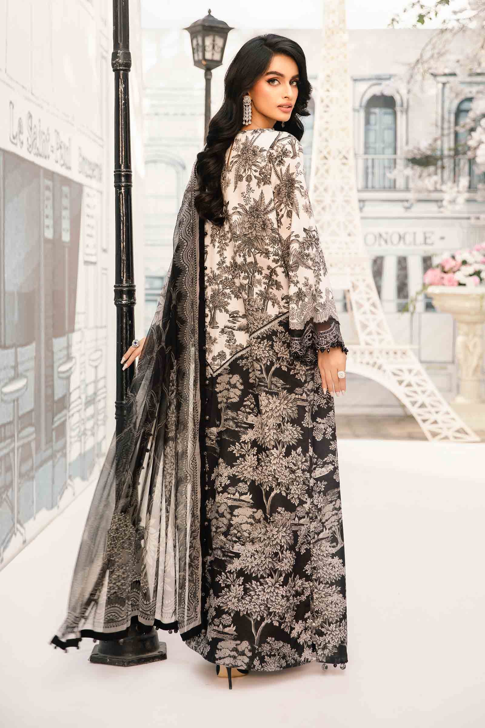 Maria B | M Prints Summer 25 | MPT-2608-B by Maria B - Designer Dress - Type: Ladies Clothes - Available at Sana Yasir - 100% Original