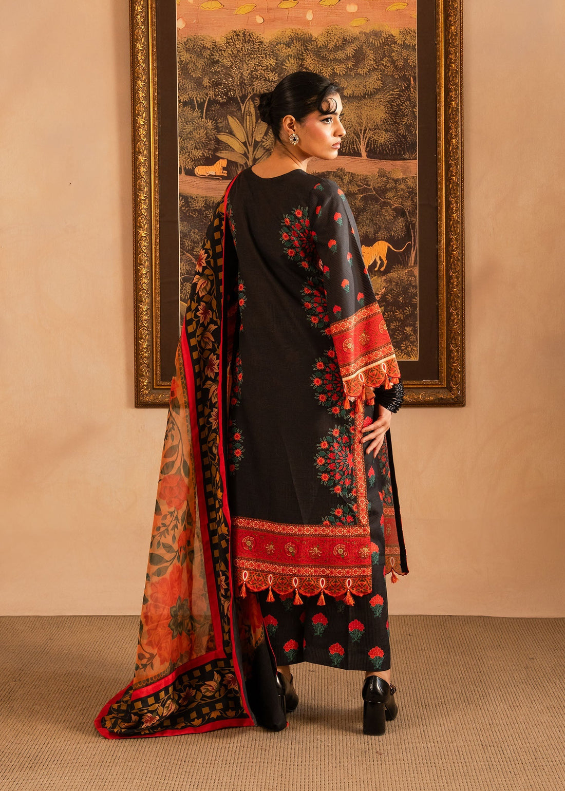 Maria Osama Khan | Retro Lawn 25 | Raila by Maria Osama Khan - Designer Dress - Type: Ladies Clothes - Available at Sana Yasir - 100% Original