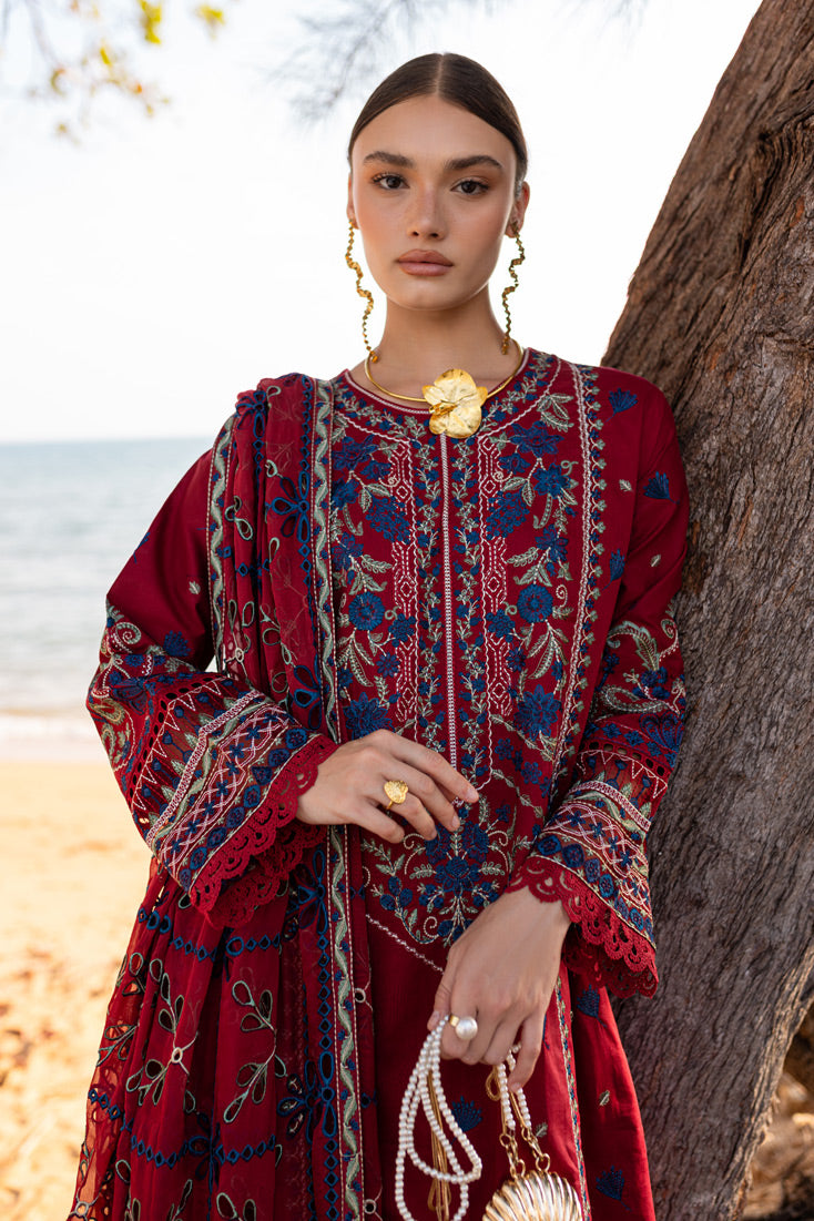 Marjjan | Fasana Lawn | MBL-07 A by Marjjan - Designer Dress - Type: Ladies Clothes - Available at Sana Yasir - 100% Original