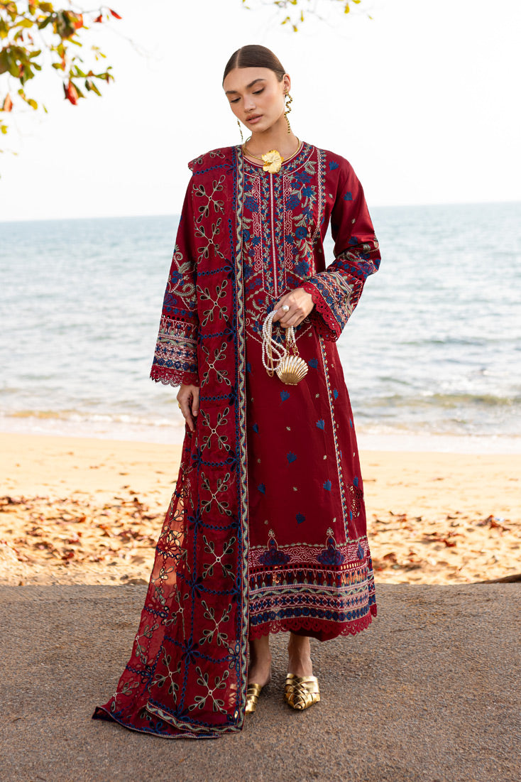 Marjjan | Fasana Lawn | MBL-07 A by Marjjan - Designer Dress - Type: Ladies Clothes - Available at Sana Yasir - 100% Original