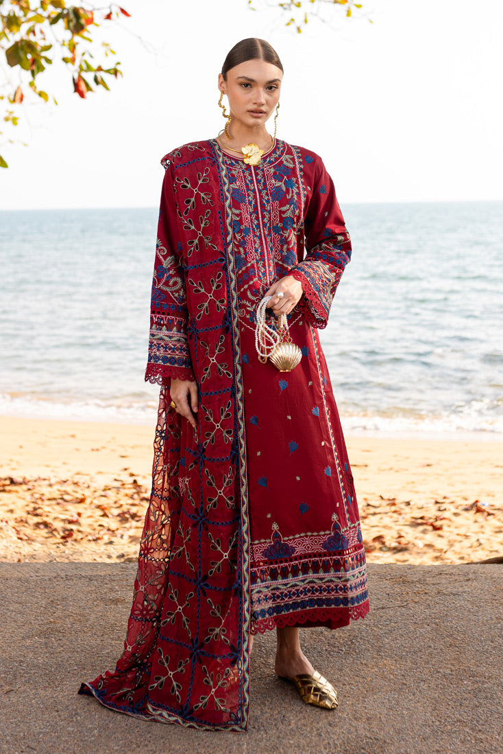 Marjjan | Fasana Lawn | MBL-07 A by Marjjan - Designer Dress - Type: Ladies Clothes - Available at Sana Yasir - 100% Original