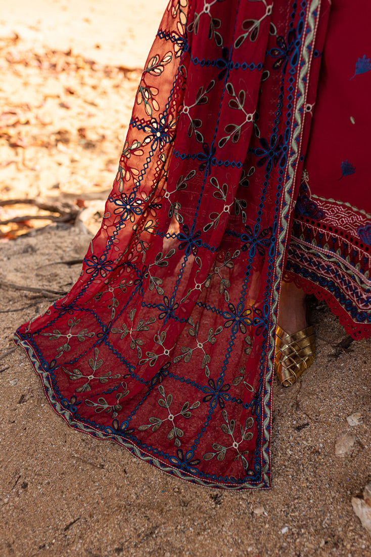 Marjjan | Fasana Lawn | MBL-07 A by Marjjan - Designer Dress - Type: Ladies Clothes - Available at Sana Yasir - 100% Original