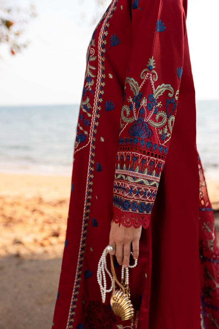Marjjan | Fasana Lawn | MBL-07 A by Marjjan - Designer Dress - Type: Ladies Clothes - Available at Sana Yasir - 100% Original
