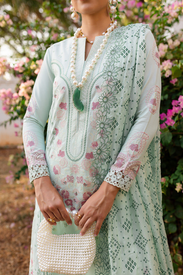 Marjjan | Fasana Lawn | MBL-09 A by Marjjan - Designer Dress - Type: Ladies Clothes - Available at Sana Yasir - 100% Original