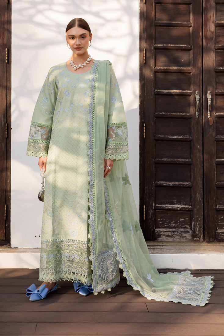 Marjjan | Fasana Lawn | MBL-11 B by Marjjan - Designer Dress - Type: Ladies Clothes - Available at Sana Yasir - 100% Original