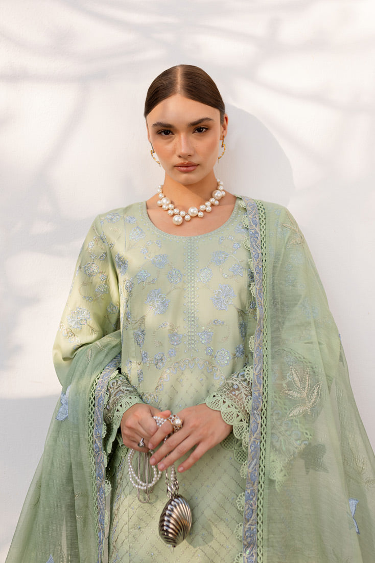 Marjjan | Fasana Lawn | MBL-11 B by Marjjan - Designer Dress - Type: Ladies Clothes - Available at Sana Yasir - 100% Original