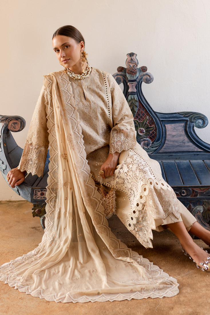 Marjjan | Fasana Lawn | MBL-12 A by Marjjan - Designer Dress - Type: Ladies Clothes - Available at Sana Yasir - 100% Original
