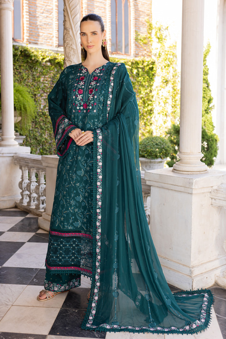 Marjjan | Ruhi Lawn | MLL-03 B ( by Marjjan - Designer Dress - Type: Ladies Clothes - Available at Sana Yasir - 100% Original