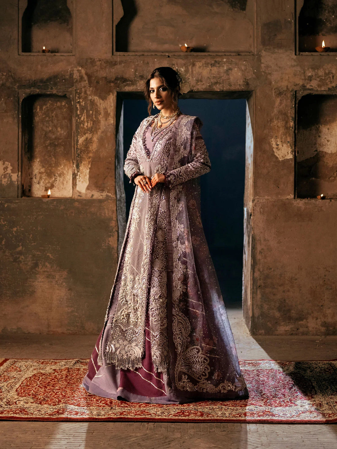 Maryam Hussain | Gulaab Wedding Formals 24 | JHIL MIL by Maryam Hussain - Designer Dress - Type: Bridal - Available at Sana Yasir - 100% Original