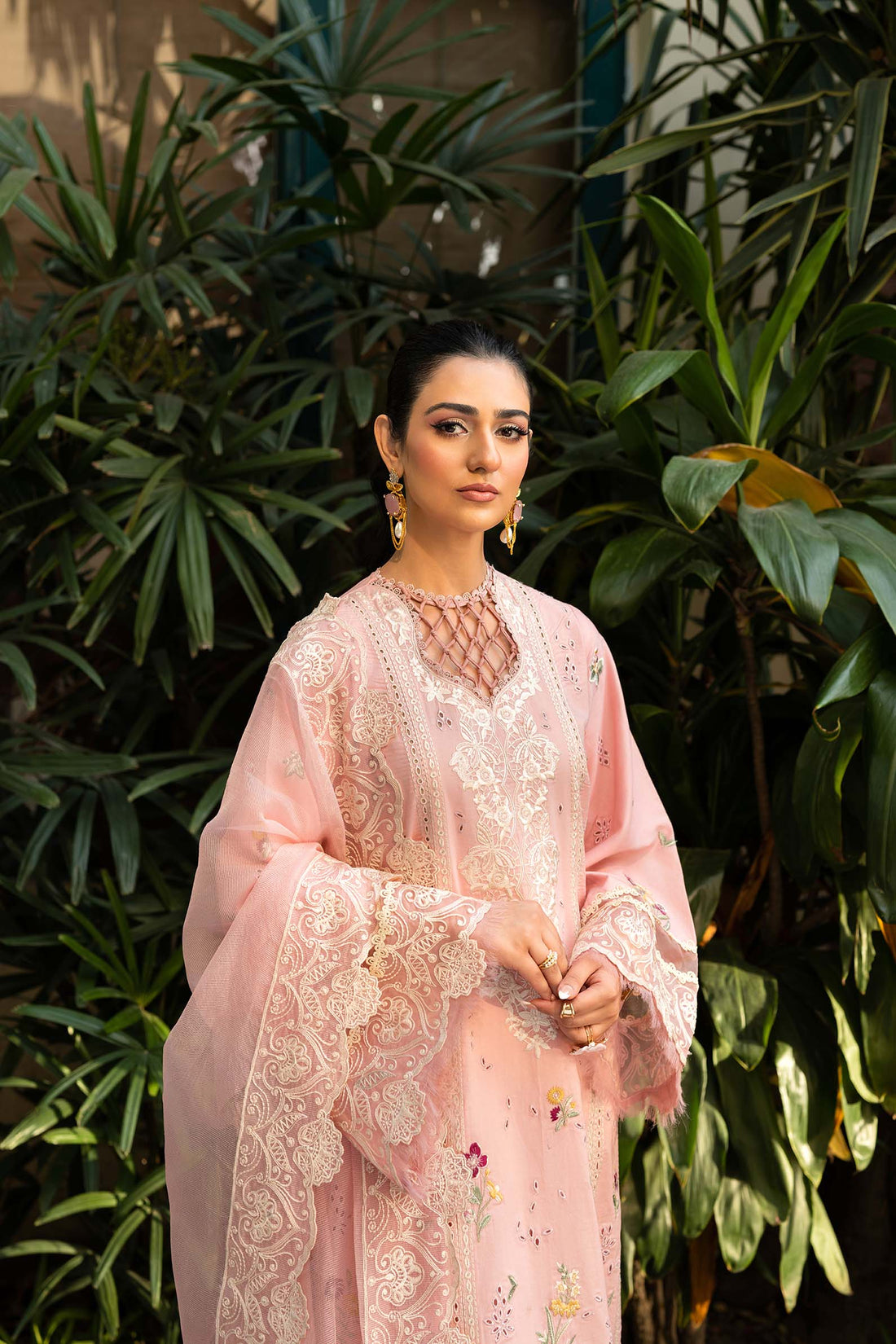Maryam Hussain | Luxury Lawn 25 | Naina by Maryam Hussain - Designer Dress - Type: Ladies Clothes - Available at Sana Yasir - 100% Original