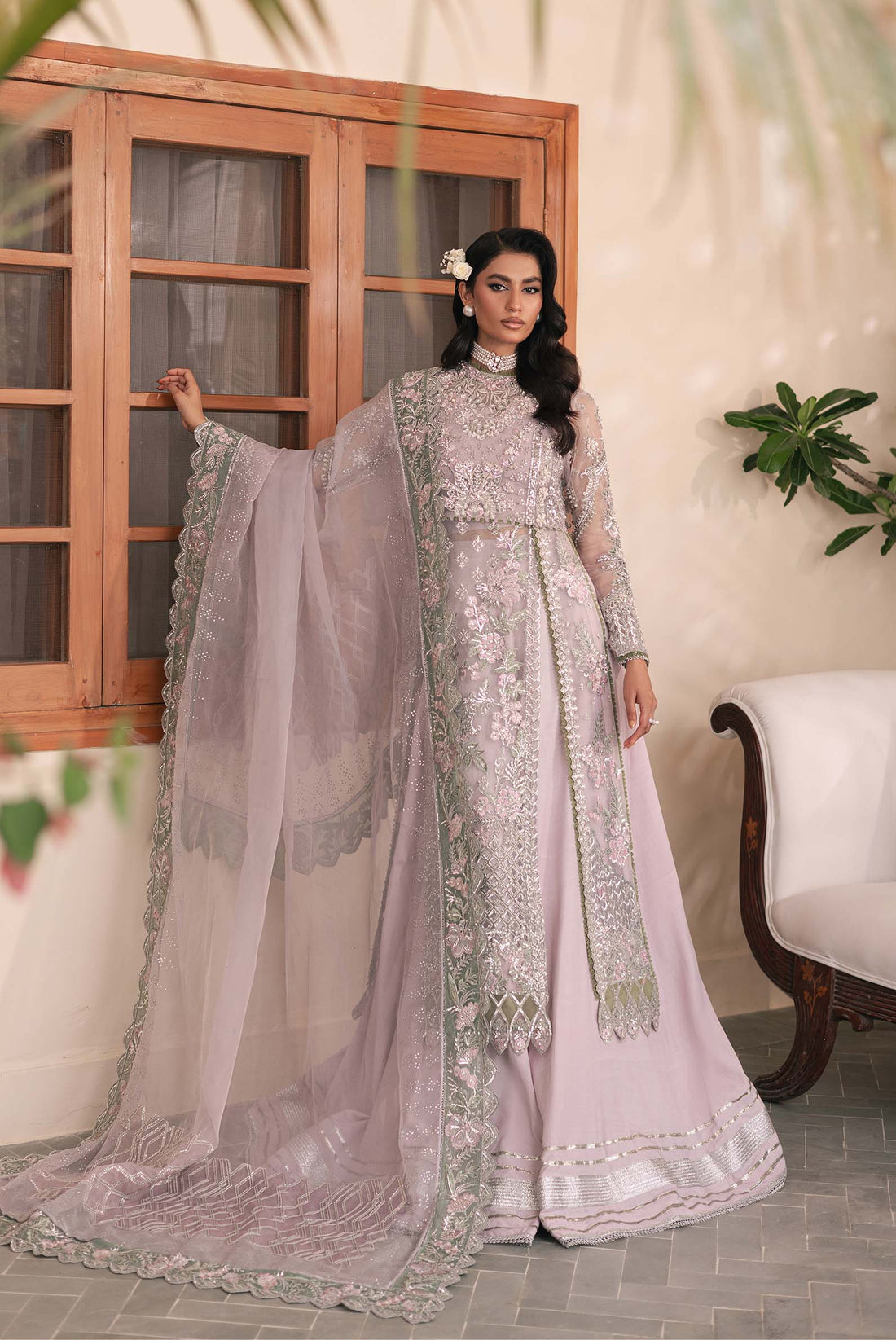 Maryam Hussain | Marwa Luxury Formals 24 | Gia by Maryam Hussain - Designer Dress - Type: Ladies Clothes - Available at Sana Yasir - 100% Original