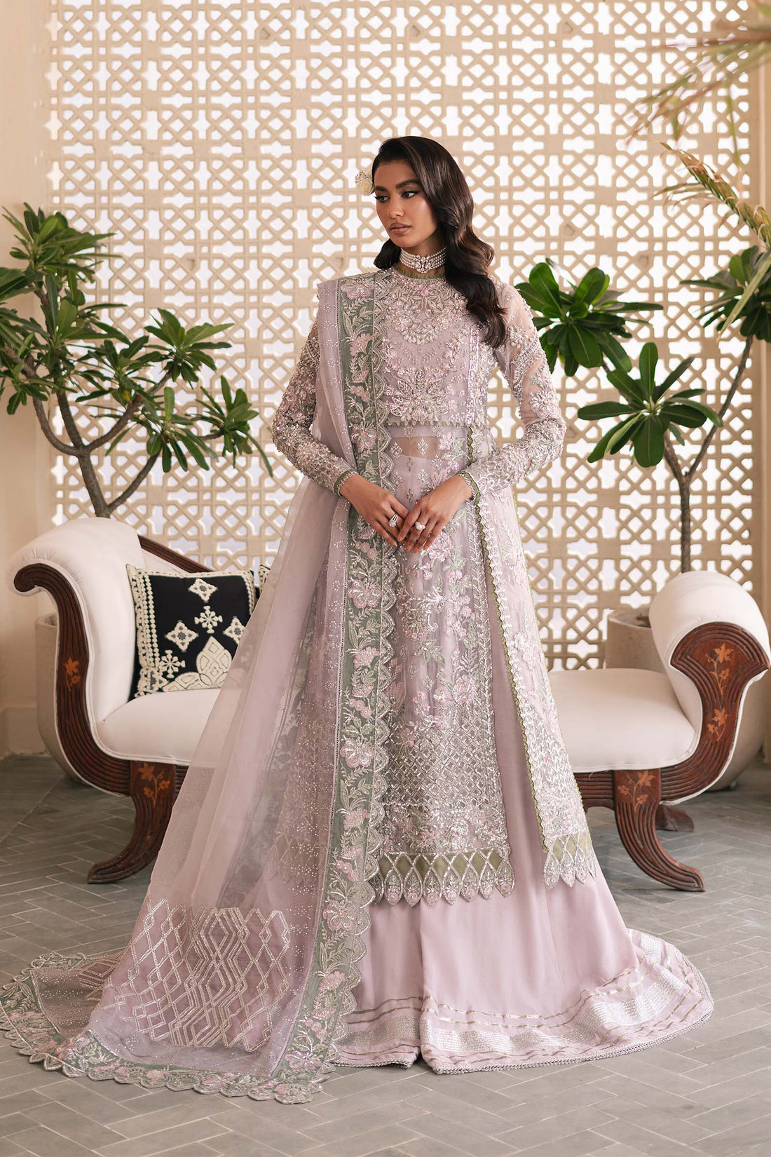 Maryam Hussain | Marwa Luxury Formals 24 | Gia by Maryam Hussain - Designer Dress - Type: Ladies Clothes - Available at Sana Yasir - 100% Original
