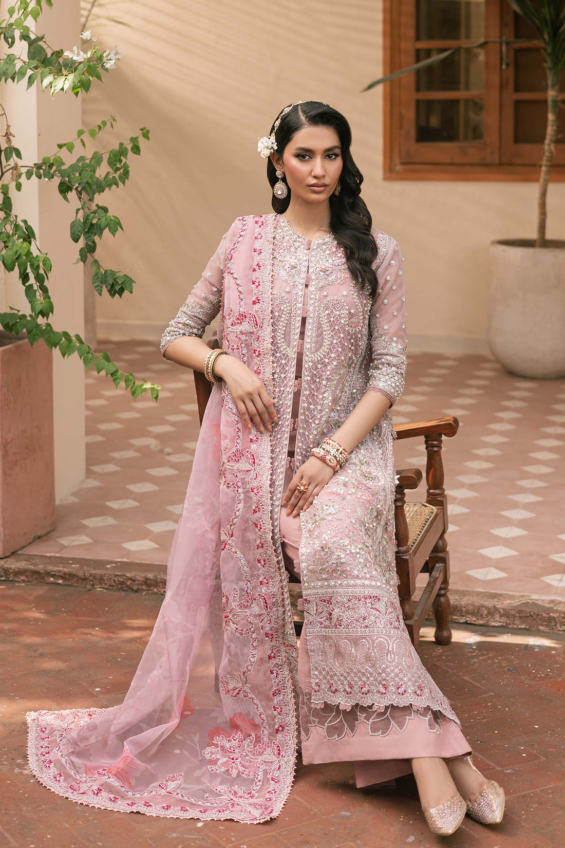 Maryam Hussain | Marwa Luxury Formals 24 | Mehru by Maryam Hussain - Designer Dress - Type: Ladies Clothes - Available at Sana Yasir - 100% Original