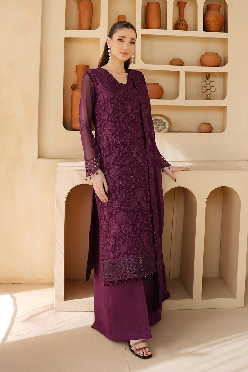 Maryams | Afsaneh Luxury Chiffon | Minal by Maryams - Designer Dress - Type: Ladies Clothes - Available at Sana Yasir - 100% Original