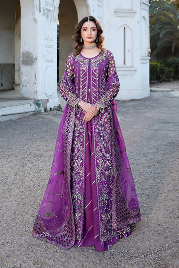 Maryams | Zeenat Luxury Formals | Crimson Bloom - Z-02 by Maryams - Designer Dress - Type: Ladies Clothes - Available at Sana Yasir - 100% Original