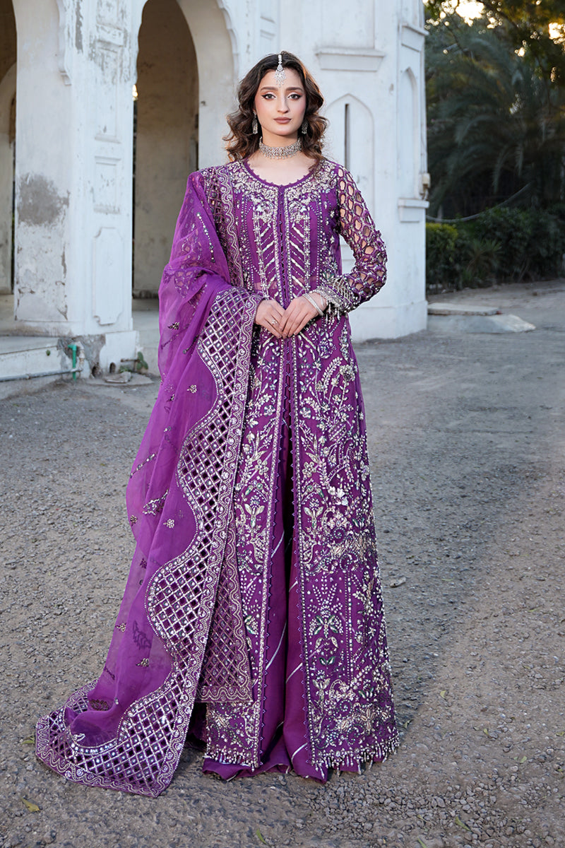 Maryams | Zeenat Luxury Formals | Crimson Bloom - Z-02 by Maryams - Designer Dress - Type: Ladies Clothes - Available at Sana Yasir - 100% Original