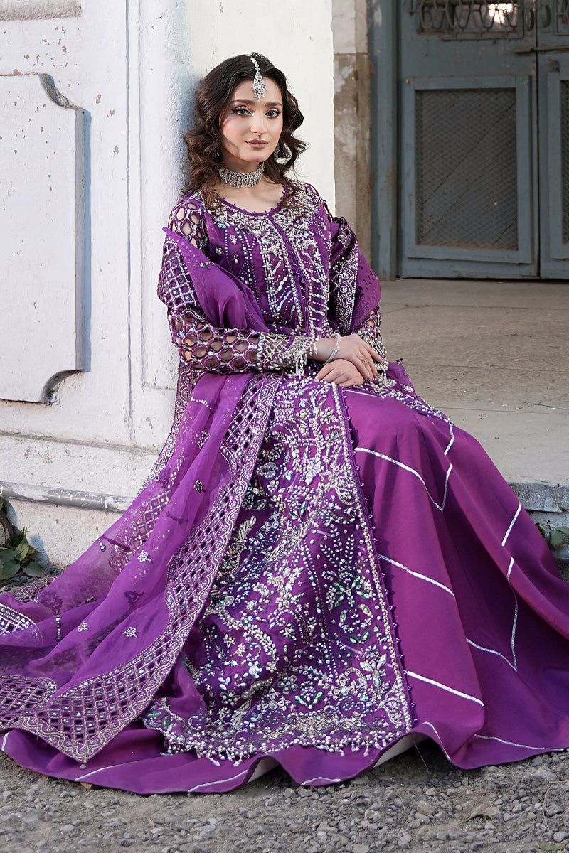 Maryams | Zeenat Luxury Formals | Crimson Bloom - Z-02 by Maryams - Designer Dress - Type: Ladies Clothes - Available at Sana Yasir - 100% Original