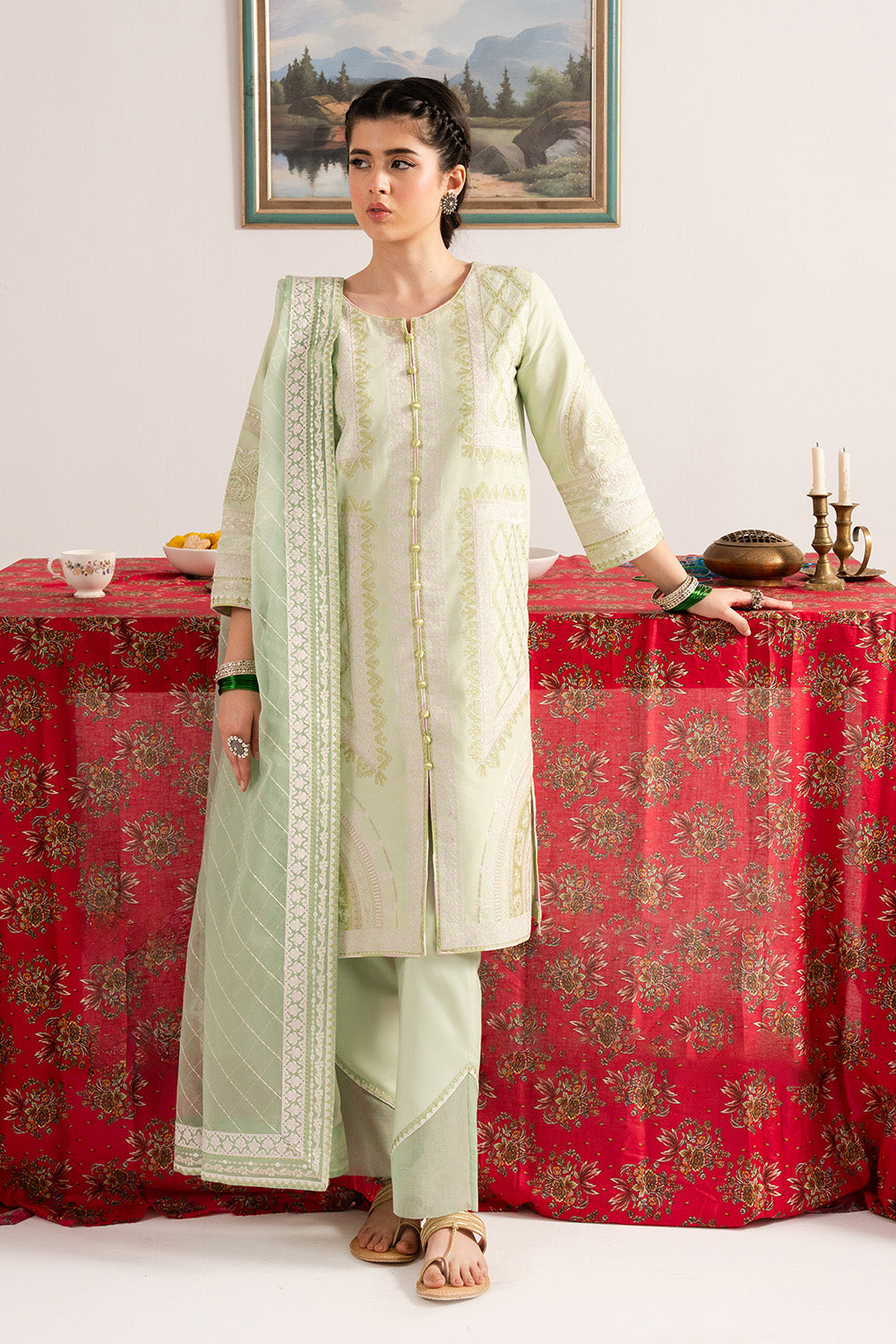 Maryum N Maria | Dali Luxe | LANA - MS50291 by Maryum N Maria - Designer Dress - Type: Ladies Clothes - Available at Sana Yasir - 100% Original
