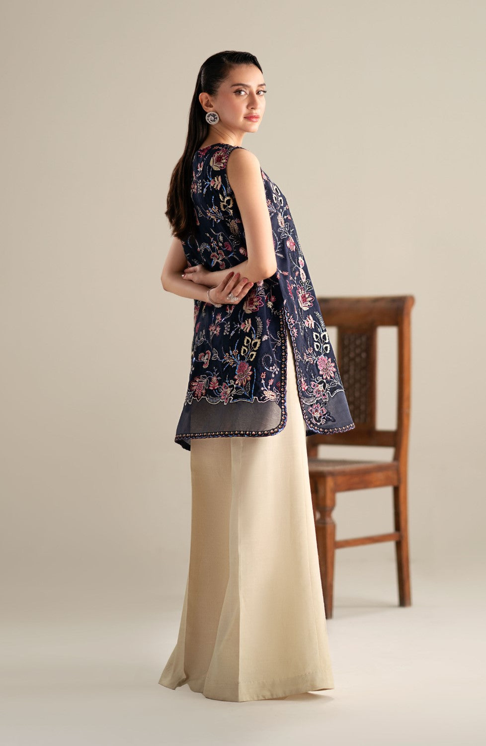 Maryum N Maria | Lagom Ready to Wear | CALLA - MS-24196/996 by Maryum N Maria - Designer Dress - Type: Ladies Clothes - Available at Sana Yasir - 100% Original
